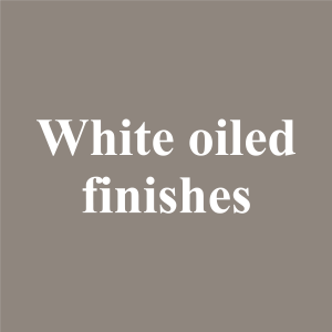 White oiled finishes